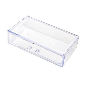 Настолна кутия за съхранение Прозрачно чекмедже Подреждащ се контейнер Калъф за държач за офис Работна химикалка Органайзер за файлове за бележки