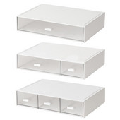 Organizér na stôl so zásuvkami, úložný box na notebooky, ceruzky a kancelárske potreby do domácnosti alebo...