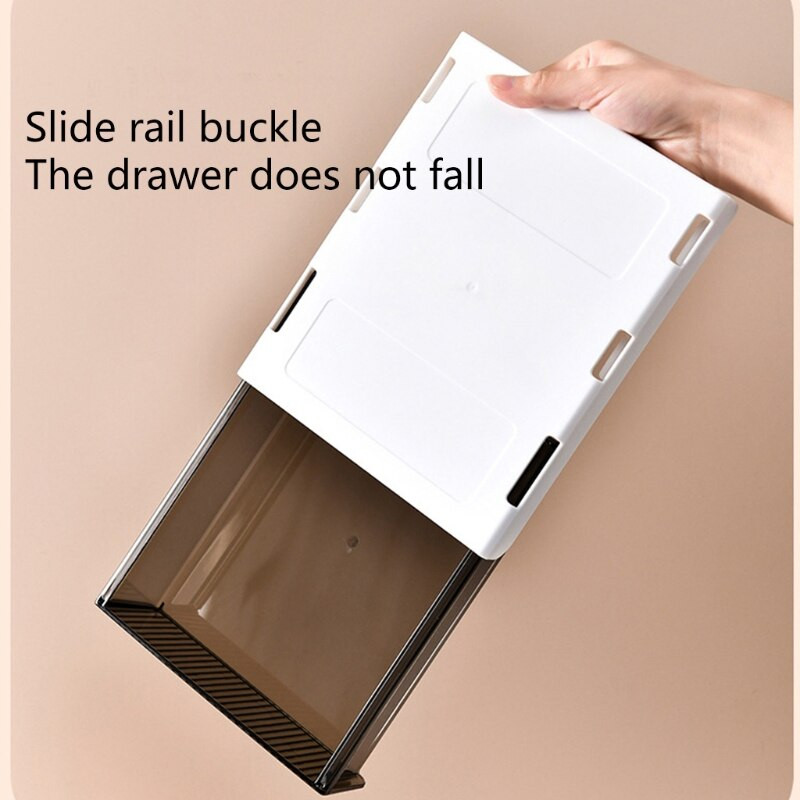 Sub sertar de masă Cutie de depozitare ascunsă Suport autoadeziv pentru pix Suport tavă pentru creion Birou Acasa Birou Papetarie Organizator articole diverse