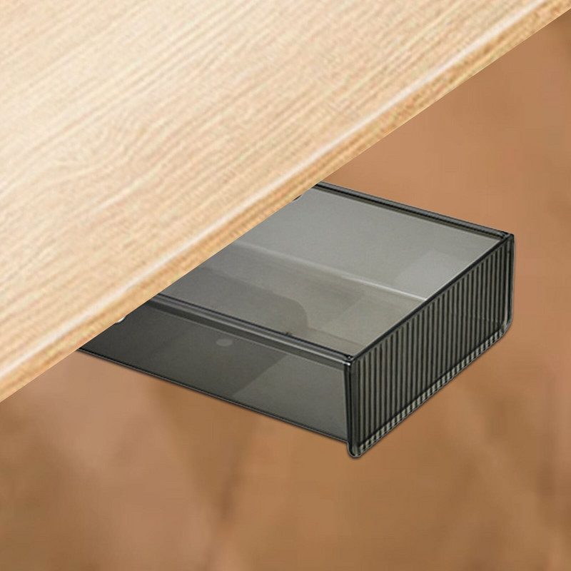 Organizér pod zásuvku stola, úložný box, samolepiaci priestorový organizér, kancelársky organizér na papiernictvo pre domácu kanceláriu