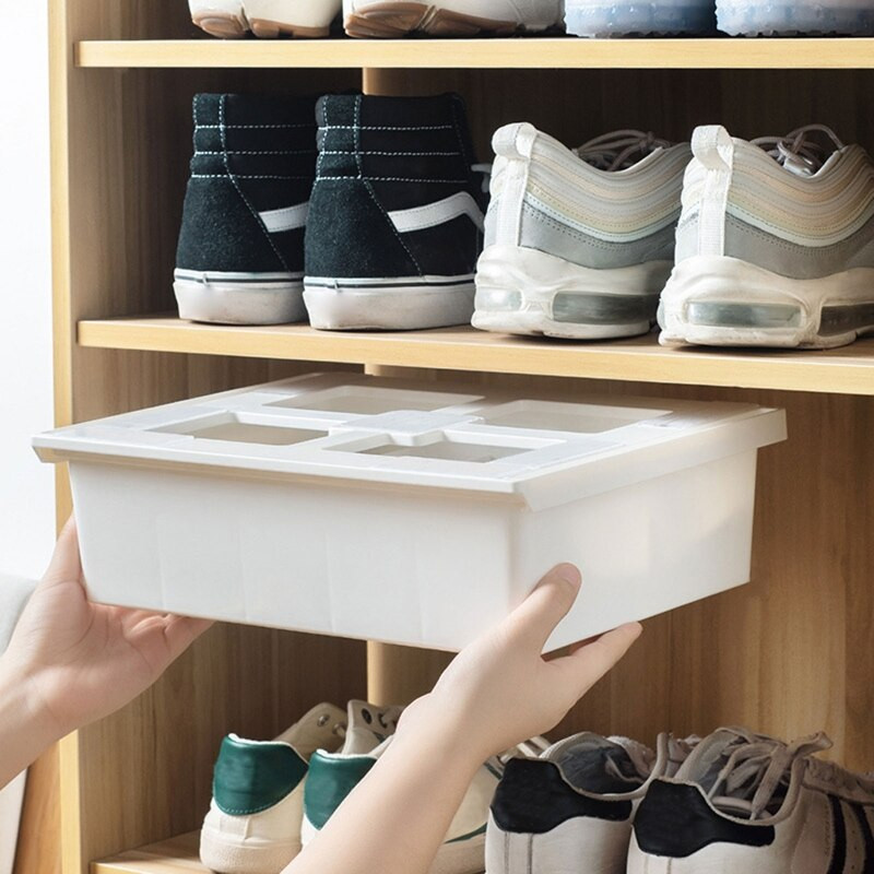 Samolepiaci úložný box pod stolový stôl, skrytý organizér, držiak na spodnú bielizeň, ponožky, písacie potreby, ceruzky