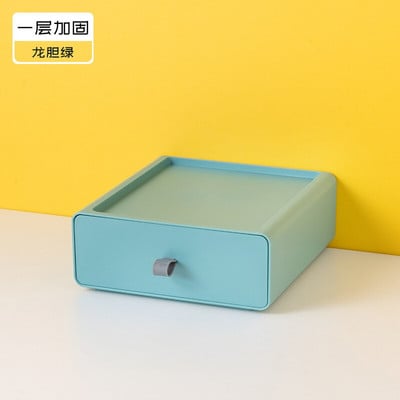 Sertare de depozitare de birou pentru cutii de cosmetice Organizator de birou Masa Container din plastic Rafturi Dulap Bucătărie Dulapuri de machiaj Raft