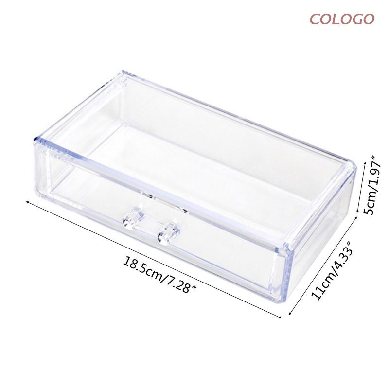 Úložný box na stôl, priehľadný organizér so zásuvkami, stohovateľný, šetriaci priestor, kontajner na DIY nástroje, kancelárske potreby, šperky, make-up
