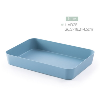 WORTHBUY Sertare de depozitare Organizator de depozitare din plastic Sertare pentru haine de machiaj Cutie organizator pentru tacamuri Organizator de birou pentru bucatarie