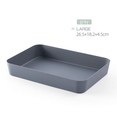 WORTHBUY Sertare de depozitare Organizator de depozitare din plastic Sertare pentru haine de machiaj Cutie organizator pentru tacamuri Organizator de birou pentru bucatarie