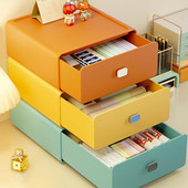 Настолен органайзер Чекмедже за съхранение Кутия за грим Подреждащ се контейнер за бижута Маска с голям капацитет Офис Кутия за съхранение на лекарства Кутии