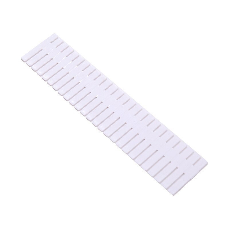 4 buc. Grilă de sertar Separator Separator Organizator de depozitare Lenjerie de corp șosete machiaj clapa Combinație gratuită Sertare de depozitare