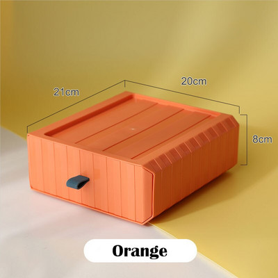 Desktop Organizer Συρτάρι αποθήκευσης Κουτί μακιγιάζ Στοιβαζόμενο δοχείο κοσμήματος Δοχείο μάσκας μεγάλης χωρητικότητας Γραφείο αποθήκευσης θήκης φαρμάκων