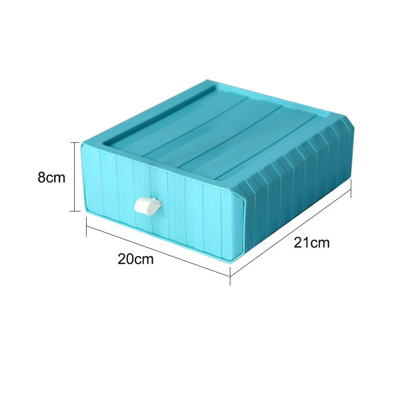 Desktop Organizer Συρτάρι αποθήκευσης Κουτί μακιγιάζ Στοιβαζόμενο δοχείο κοσμήματος Δοχείο μάσκας μεγάλης χωρητικότητας Γραφείο αποθήκευσης θήκης φαρμάκων