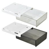 Výsuvný organizér pod zásuvku stola, samolepiaci posuvný držiak organizéra na upevnenie na stôl