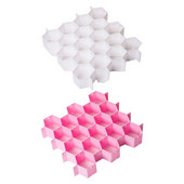 Plastový organizér na zásuvky s voštinovým vzorom, mriežková priečka, skriňa, oddeľovač dosiek, triediace úložné boxy na opasok