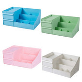 Desktop Cosmetic Storage Box Multi Grid Display Stovas Makiažo organizatorius darbalaukis 94PF