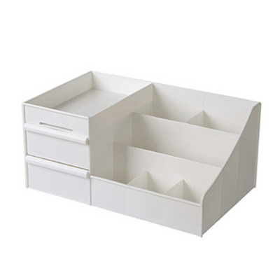 Desktop Cosmetic Storage Box Multi Grid Display Stovas Makiažo organizatorius darbalaukis 94PF