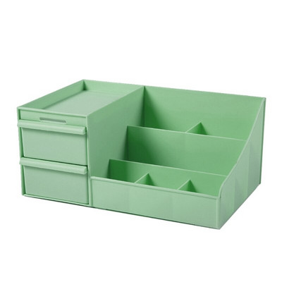 Desktop Cosmetic Storage Box Multi Grid Display Stovas Makiažo organizatorius darbalaukis 94PF