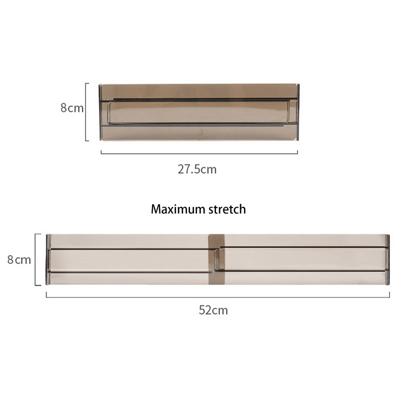 Nastaviteľná deliaca priečka zásuviek s klapkou, priečka pre domácich majstrov, odolný úložný organizér, šatník, oddeľovač bez dierovačov