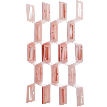 12 τεμάχια πλαστικού συρταριού Διαιρέτη αποθήκευσης Οικιακό Δωρεάν Συνδυασμός Διαλογής Κάλτσες πλέγμα σανίδας Ταξινόμηση Διαιρέτης Πτυσσόμενο