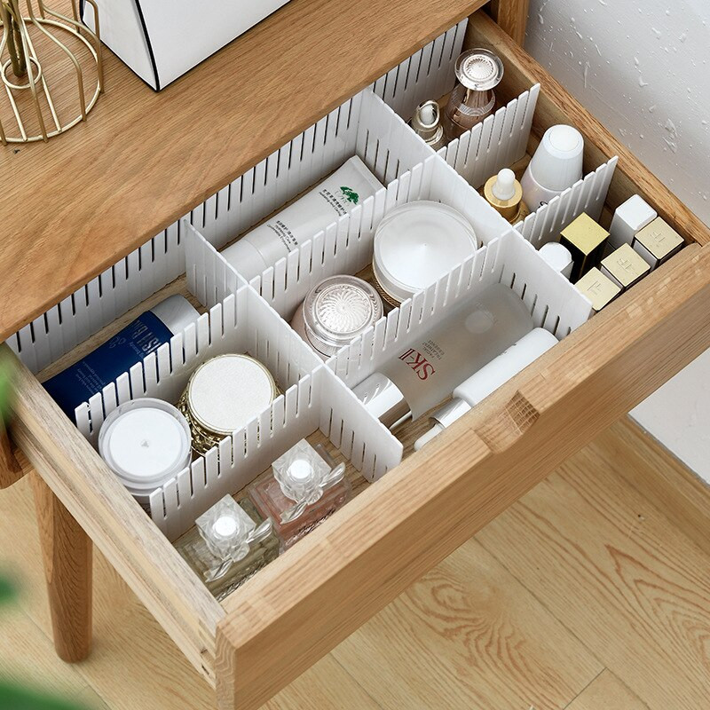 5 vnt. Stalčių laikymo skirstytuvas Paprastas nešiojamas „pasidaryk pats“ kombinuotas skirstytuvas įvairiems reikmenims, priedams Organizacijos saugojimo reikmenims