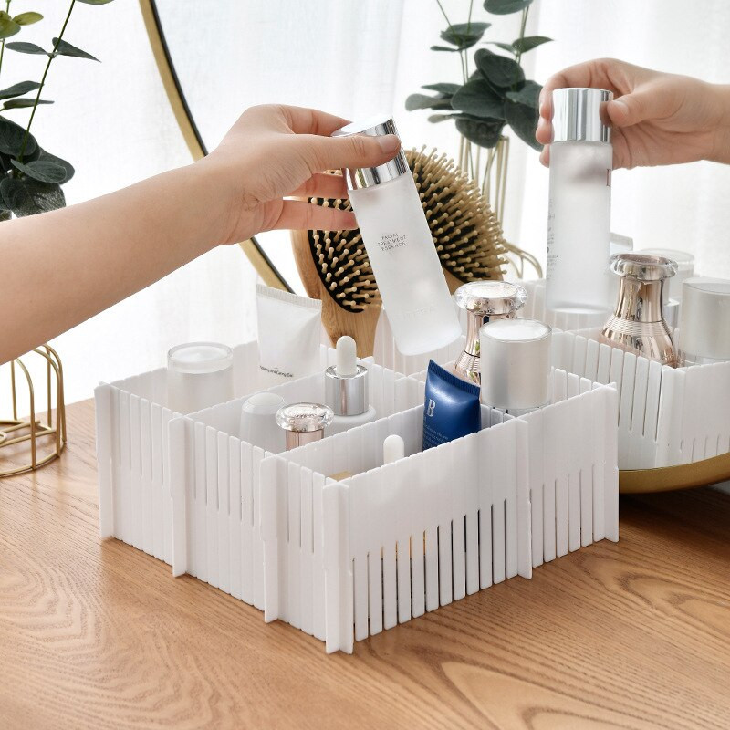 5 vnt. Stalčių laikymo skirstytuvas Paprastas nešiojamas „pasidaryk pats“ kombinuotas skirstytuvas įvairiems reikmenims, priedams Organizacijos saugojimo reikmenims