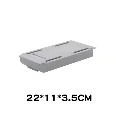 Skrytý úložný box do spálne, organizér na štetce na make-up, samolepiaci, kancelárske potreby, úložný box na písanie