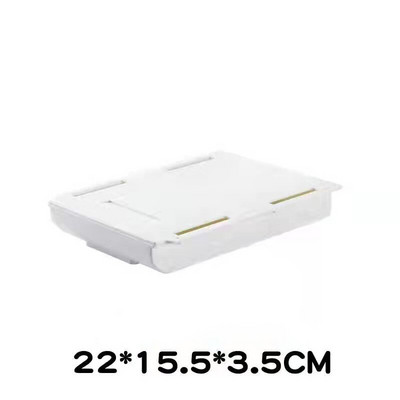 Skrytý úložný box do spálne, organizér na štetce na make-up, samolepiaci, kancelárske potreby, úložný box na písanie