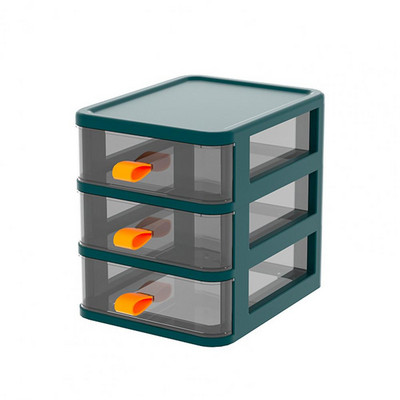 Dulap de depozitare practic Dulap de birou cu tragere ușoară, cu sertar multifuncțional, cu mai multe straturi, Organizator de depozitare vizibil