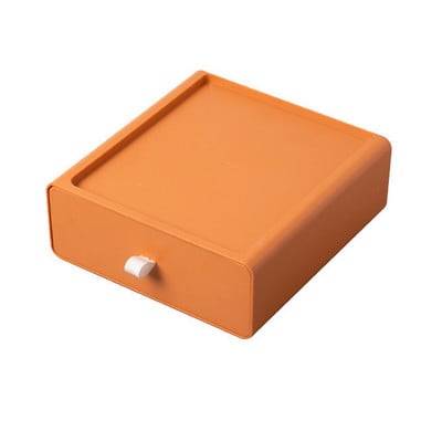 Úložný box na stôl so zásuvkami, stohovateľné zásuvky na stôl s rukoväťou, veľkokapacitný organizér na makaróny, opakovane použiteľný