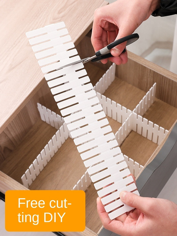 Získajte priečku Triediaca mriežka Priečka Teleskopická spodná bielizeň Ponožky Bezplatná kombinácia Klasifikácia Prepážky Plastové