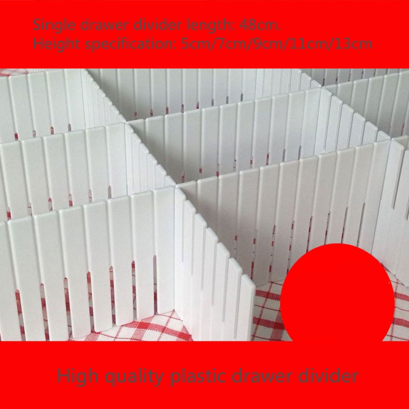 Získajte priečku Triediaca mriežka Priečka Teleskopická spodná bielizeň Ponožky Bezplatná kombinácia Klasifikácia Prepážky Plastové