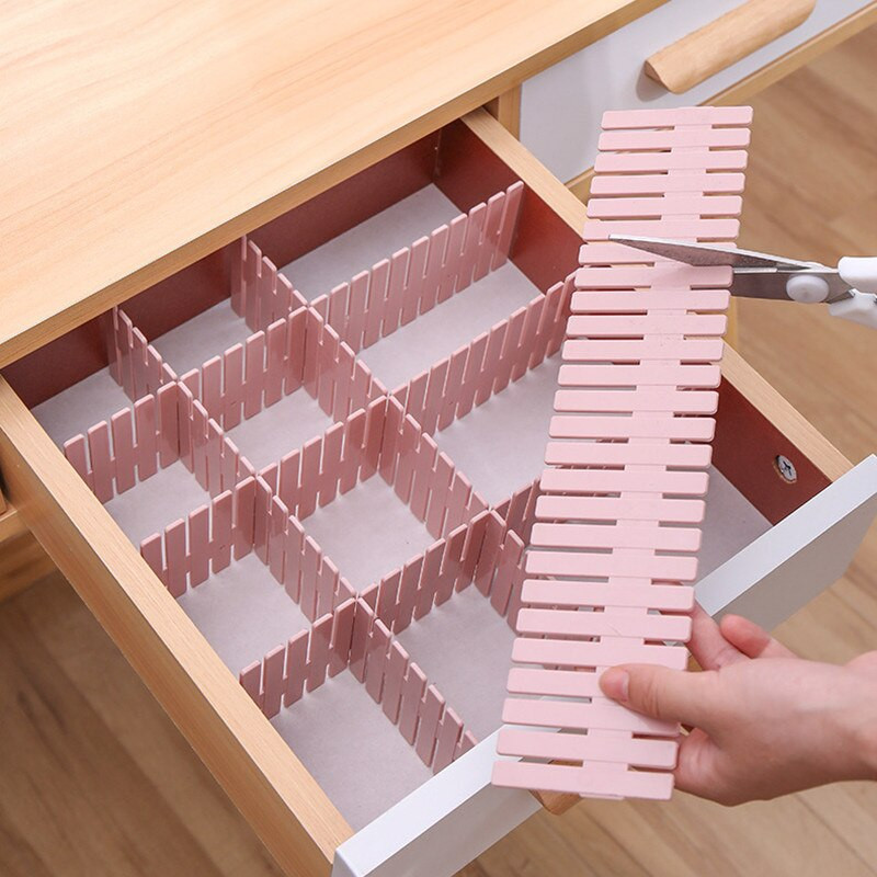 Plastový deliaci box so zásuvkami, voľná kombinácia, ľubovoľné orezanie, nastaviteľný úložný priestor pre domácich majstrov, organizéry na drobnosti, úspora miesta