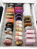 Set separatoare acrilice ANON pentru comoda MALM cu 6 sertare/oglinda, organizator de machiaj acrilic Separatoare sertare MALM, depozitare machiaj