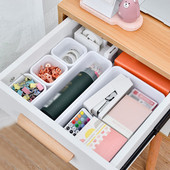 8 ks úložných zásuviek na papierenské potreby pre domácnosť, prachotesné organizéry na make-up pre ženy do kuchyne, kúpeľňové doplnky