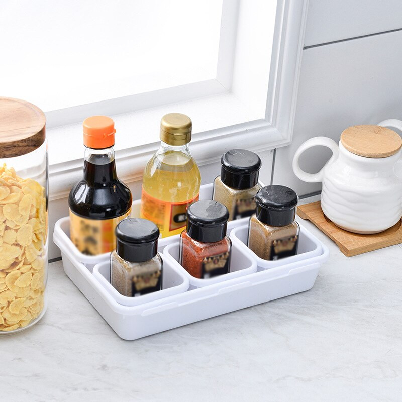 8 ks úložných zásuviek na papierenské potreby pre domácnosť, prachotesné organizéry na make-up pre ženy do kuchyne, kúpeľňové doplnky