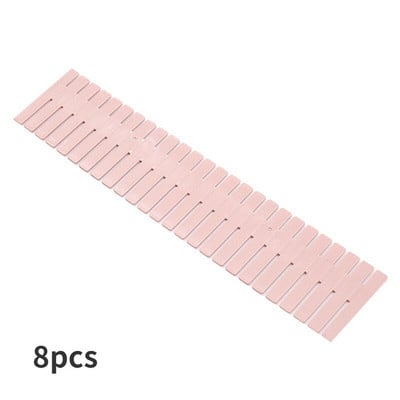 Organizér do zásuviek, deliaca priečka, nastaviteľná úložná skrinka do domácnosti, kombinovaná priečka, spodná bielizeň, ponožky, rôzne veci, písacie stolíky