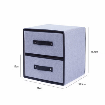 Чекмеджета за съхранение на спално бельо Нов дизайн Миеща се кутия за съхранение Плат сутиен Чорапи Органайзер Кутия за бельо Органайзер за чекмеджета