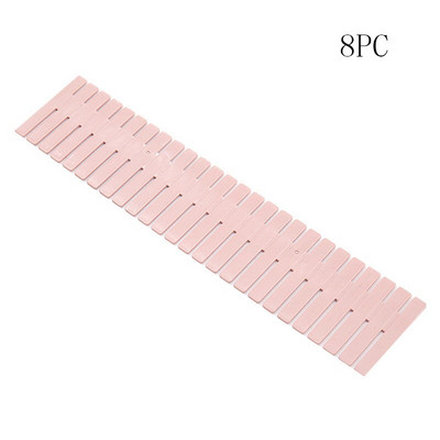 Despărțitor de sertar din plastic de uz casnic, reglabil, combinație gratuită, unelte de diviziune, unelte de diviziune pentru sertar, rafturi organizatoare de sertar