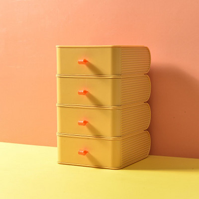 Kreatívne zásuvky na šperky, plastová skrinka, viacvrstvová dekoračná skrinka so zásuvkou, typ používaný v kanceláriách, kuchyniach a internátoch