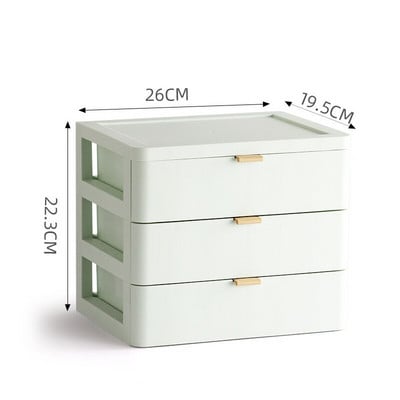 Vidinės paprastos biuro dėžutės spintelės Stalčių tipas Kosmetika Medicina Biuro reikmenys Studentų prietaisai Plastikinė laikymo spinta Geriausia