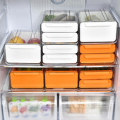 Ladica Hladnjak Kutija za pohranu svježeg voća Prozirna plastična posuda za hranu Kuhinjski ormarić Organizator Dodaci Hladnjak Karton za jaja