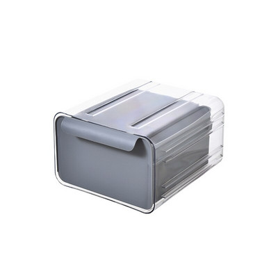 Ladica Hladnjak Kutija za pohranu svježeg voća Prozirna plastična posuda za hranu Kuhinjski ormarić Organizator Dodaci Hladnjak Karton za jaja