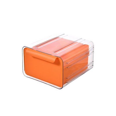 Ladica Hladnjak Kutija za pohranu svježeg voća Prozirna plastična posuda za hranu Kuhinjski ormarić Organizator Dodaci Hladnjak Karton za jaja