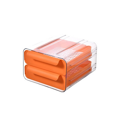 Ladica Hladnjak Kutija za pohranu svježeg voća Prozirna plastična posuda za hranu Kuhinjski ormarić Organizator Dodaci Hladnjak Karton za jaja