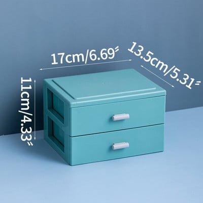 Mini úložný box na stôl, suchý úložný stojan na šperky, organizér na domácu kanceláriu, úložný stojan na kancelárske potreby, stolové príslušenstvo