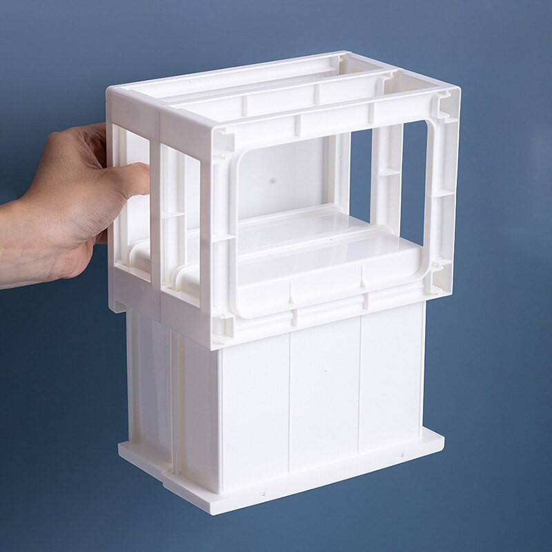 Mini úložný box na stôl, suchý úložný stojan na šperky, organizér na domácu kanceláriu, úložný stojan na kancelárske potreby, stolové príslušenstvo