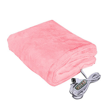 Ηλεκτρική κουβέρτα 3 επιπέδων που πλένεται στο πλυντήριο θερμοστάτης Μαλακό βελούδινο Camping Home Office Θέρμανση USB Φορητό ταξίδι για καναπέ-κρεβάτι