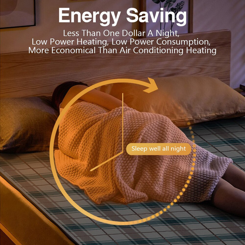 Elektrická deka 220V 110V hrubší ohrievač Dvojitá vyhrievaná deka Matrac Termostat Elektrická vyhrievacia deka Ohrievač tela