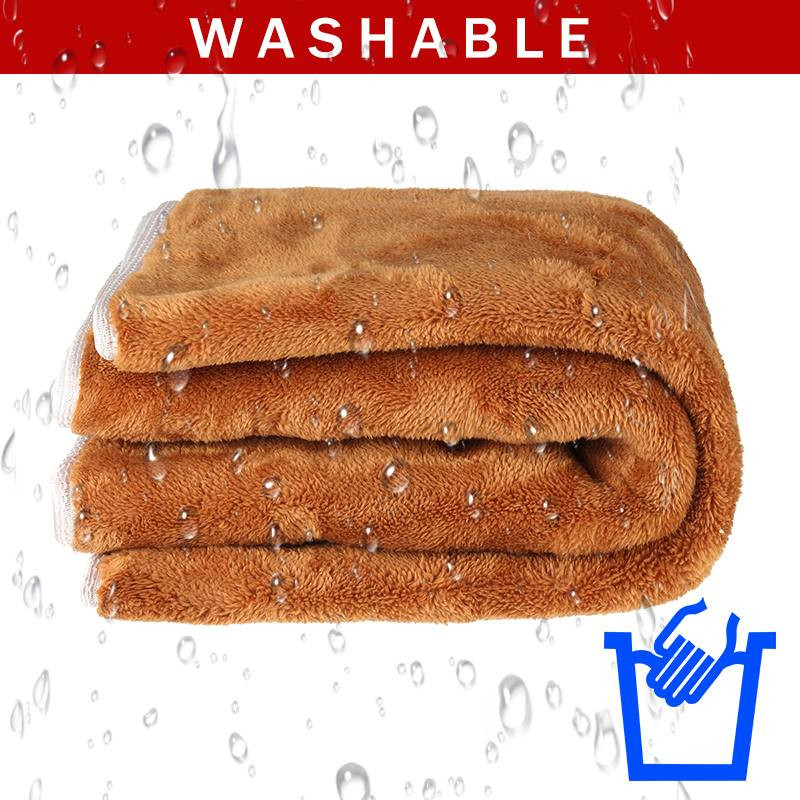 Pătură electrică Încălzitor mai gros, un singur pat dublu, termostat, covoraș de încălzire electrică, catifea aurie, țesătură groasă 110 V/220 V