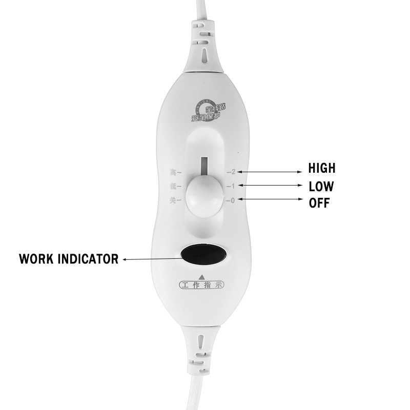 Pătură electrică Încălzitor mai gros, un singur pat dublu, termostat, covoraș de încălzire electrică, catifea aurie, țesătură groasă 110 V/220 V
