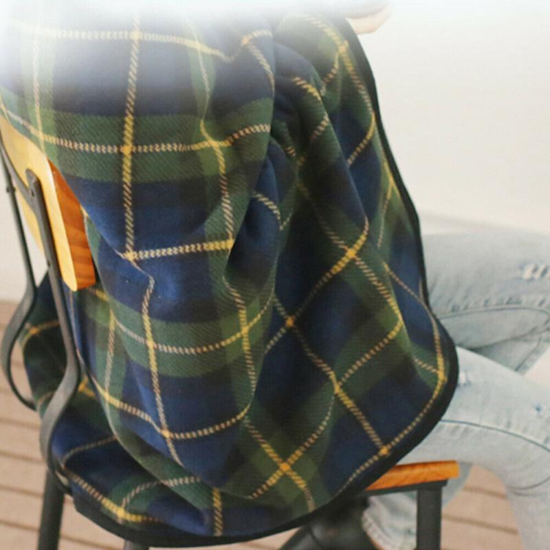 Grijani šal Pokrivač Prostirka Pokrivač za privijanje Flis flanelski šal Zimski kućni ured nosivi podebljani pokrivač Šal