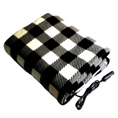 Grijaća deka od polarnog flisa 12V Automobil Kamion Električna grijana deka Putna grijana deka za sjedalo Bacite Automobil Vozilo Cesta