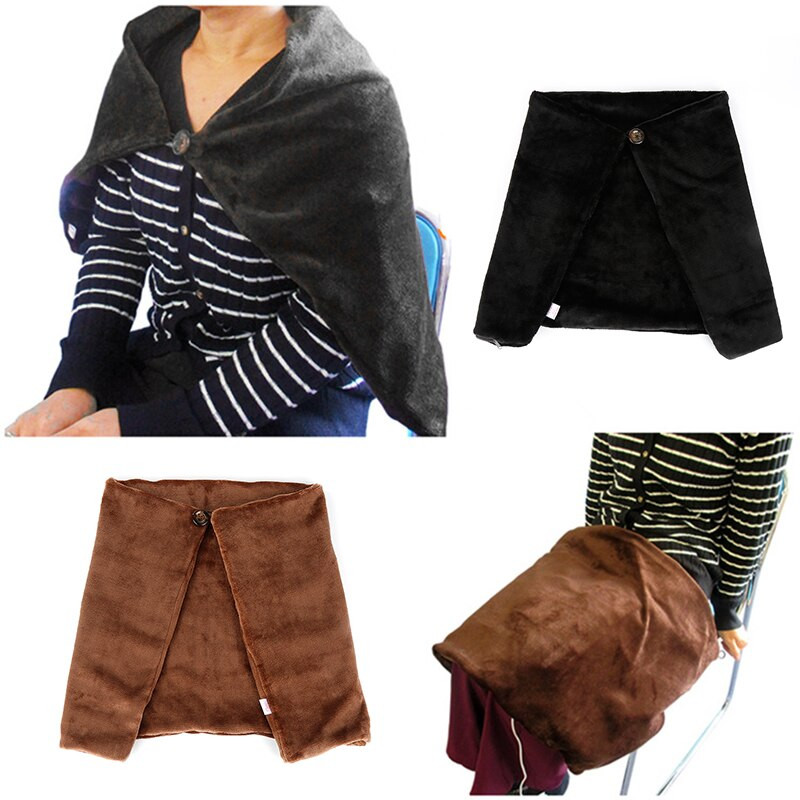 USB električni grijaći jastučić za deku za rame i vrat mobilni grijaći šal 5V 4W kućanstvo auto ured električna deka periva